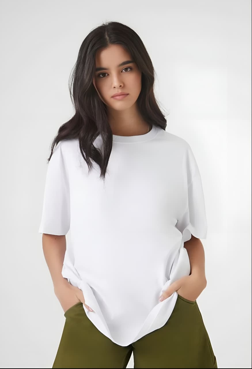 The Overset women drop tee