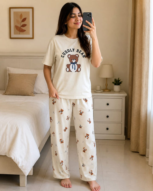 Cuddly Bear Comfort Pajama Set
