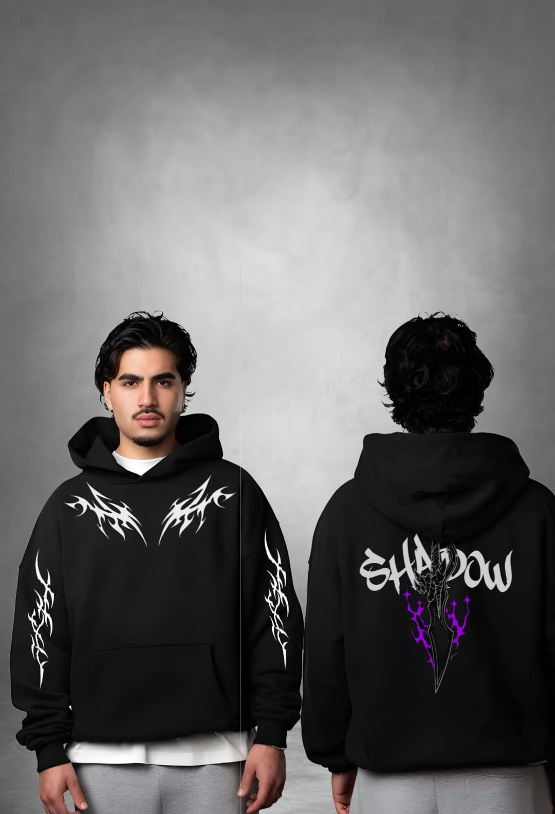 Black Shadow Born Hoodie