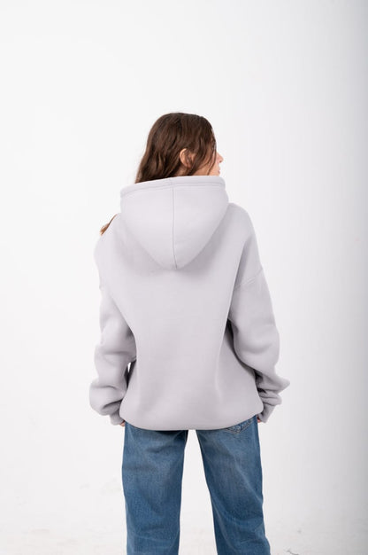 Hazel Grey Slate Cloud Women Hood