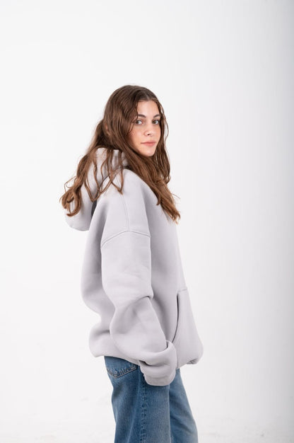 Hazel Grey Slate Cloud Women Hood