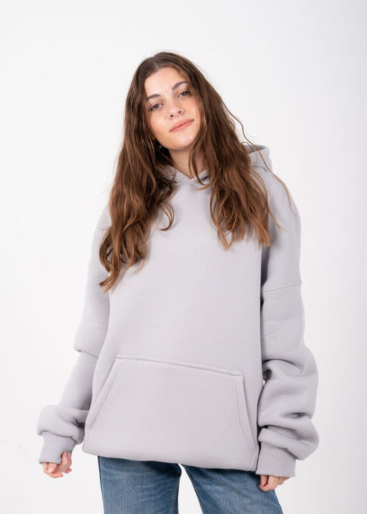 Hazel Grey Slate Cloud Women Hood