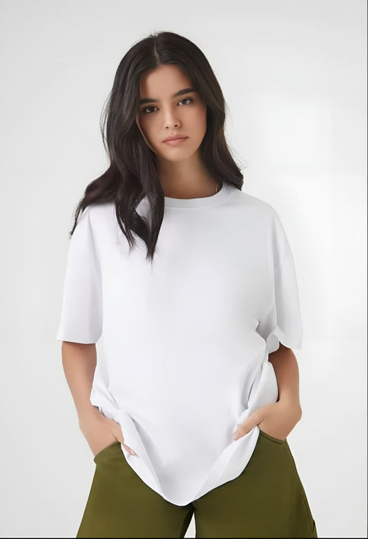 The Overset women drop tee