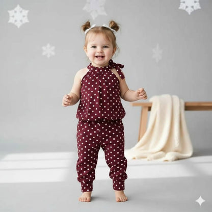 Polka Breeze Baby Set