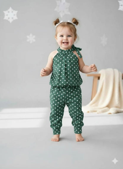Polka Breeze Baby Set