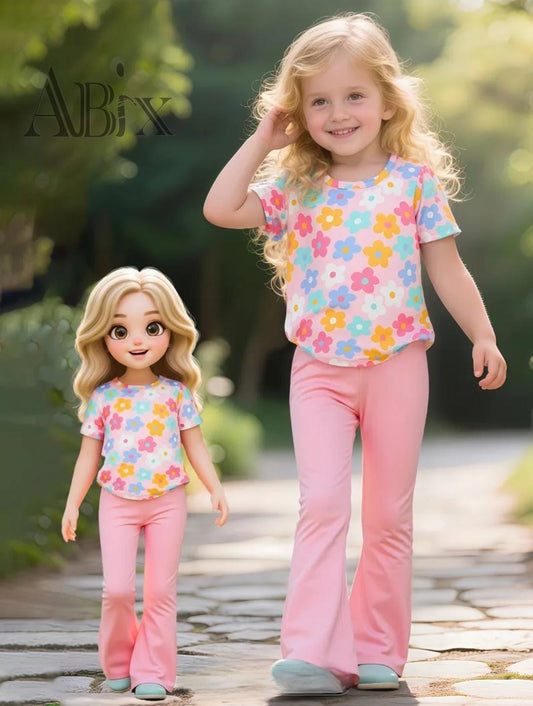 Sweet Flower Girls Outfit