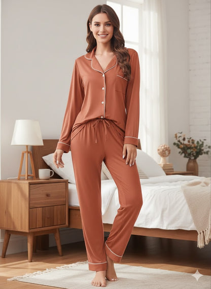 Cozy Nights Full Silk Sleeve Set
