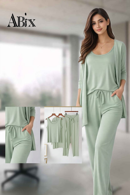 Pure Soft 3PC Women Nightwear