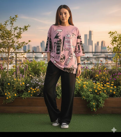 Silk & Funky style women Set